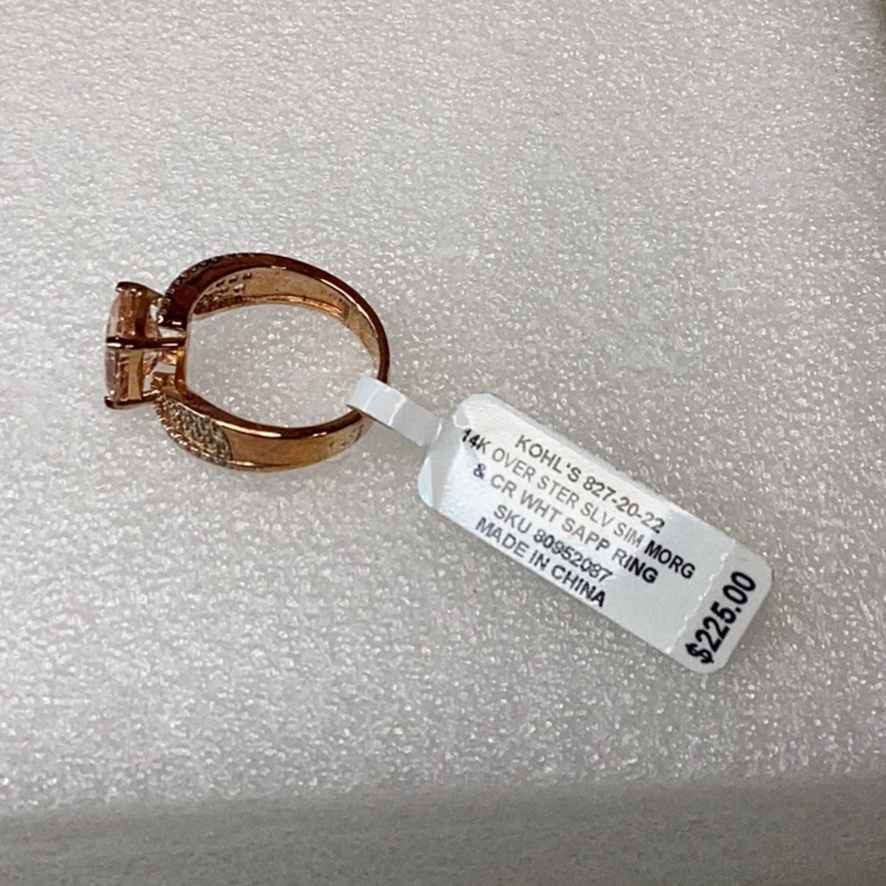 Morganite Ring - image 5